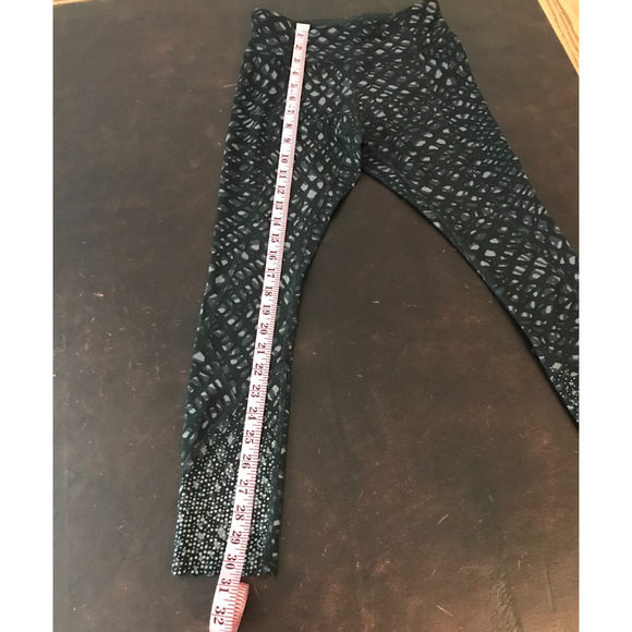 Lululemon Tight Stuff Tight (Reflective) Simply Lace Play Dark Slate Black- 4 - Picture 11 of 12